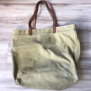 Madewell: The Canvas Medium Transport Tote